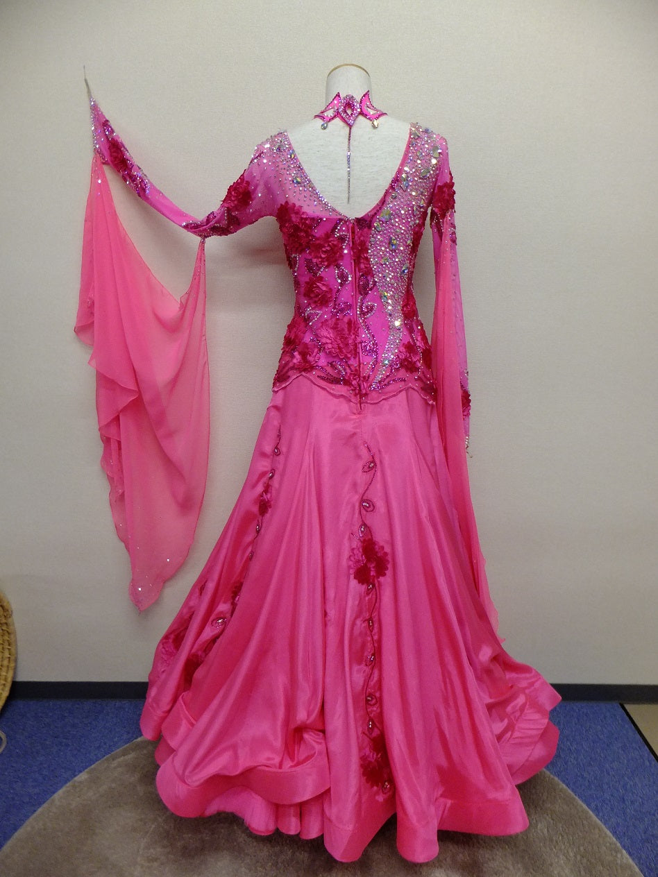 No.30 ジャルダン 日本製社交ダンスドレス – デザインルーム中川